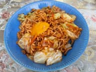 日清 爆裂辛麺 激辛焼そば 辛さレベル5