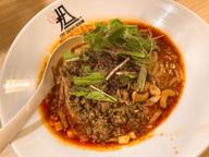 白ゴマ汁なし坦々麺 6辛、15フリ