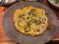 レンコン、ハラペーニョ&ゴルゴンゾーラ