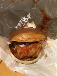 ファイヤーティラノチキンバーガー 3辛