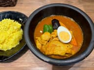 やわらかチキンのスープカレー 90番