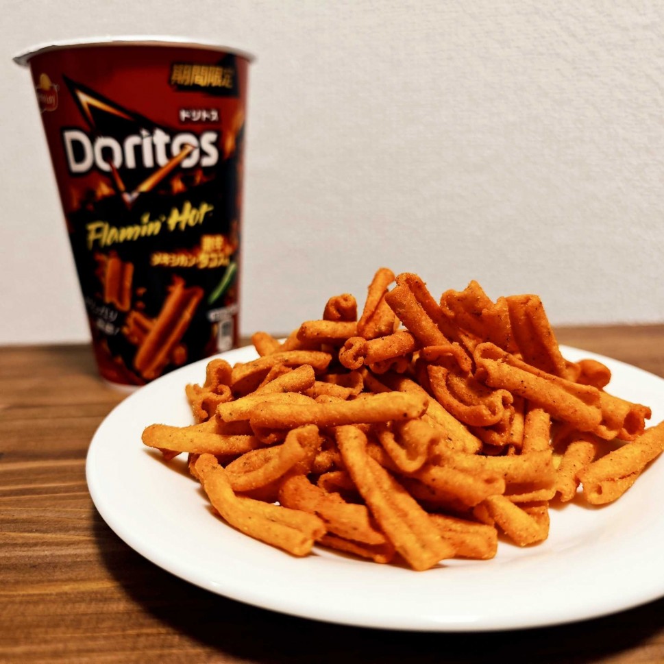 ドリトスFlamin'Hot激辛メキシカン・タコス味  激辛