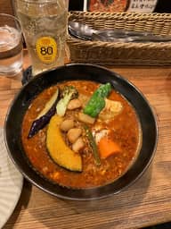 【辛・オブ・ザ・イヤー2025銅賞】たまごとチーズの四川スープカレー激辛春雨入り