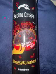 POTATO CRISPS GHOST PEPPER