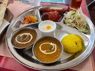 Cセット（マトンカレー&キーマカレー）