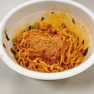 マルちゃん正麺　カップ　炎の汁なし担々麺