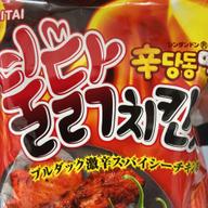 ヘテパシフィック　シンダンドン　トッポギスナック　ブルダック激辛スパイシーチキン味 4