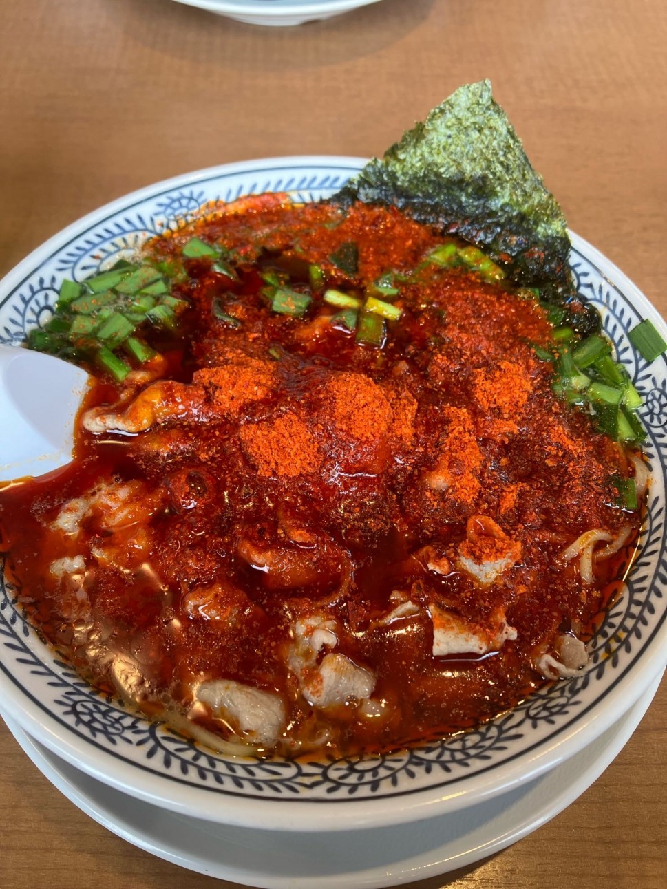 辛肉そば 3辛