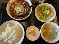 麻婆豆腐定食 2辛