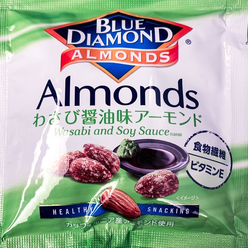 BLUE DIAMOND ALMONDS わさび醤油味アーモンド