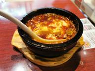 頂天石焼き麻婆豆腐 中辛、激辛，地獄辛