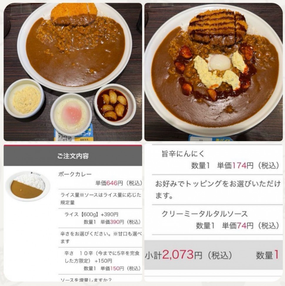 ポークカレー 10辛