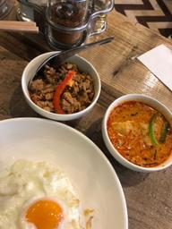 ガパオ カレーセット 辛め