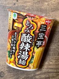 三宝亭とろみ酸辣湯麺 辛さレベル2
