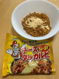 韓国風汁なし炒めヌードル チーズタッカルビ ちょ〜旨辛