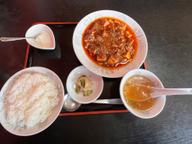 陳麻婆豆腐ランチ 激辛