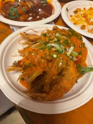 悪魔風海老の唐揚げ デス辛