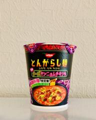 とんがらし麺  甘辛チーズヤンニョムチキン味