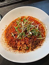 汁なし担々麺 辛さ大 しびれ大