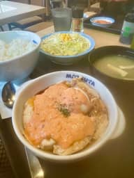 たっぷり明太タルタルチキン定食