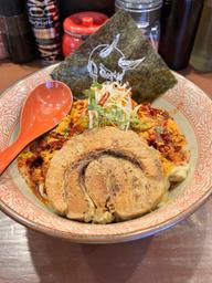 赤鬼そば 　 赤鬼鬼辛 増し