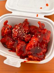 ヤンニョムチキン 激辛