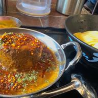 スパイシー肉塊ボルケーノつけ麺