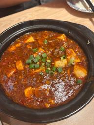 激辛成都麻辣豆腐 1から5までの辛さを選べます。MAXで食べました