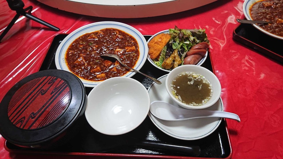 四川麻婆豆腐定食 激辛