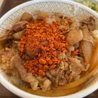 にんにくファイヤー牛丼(中盛)