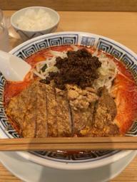 排骨担々麺(大辛) 大辛