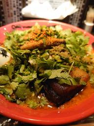 カラシビ味噌らーめん パクチー増し カラ増し・シビ増し