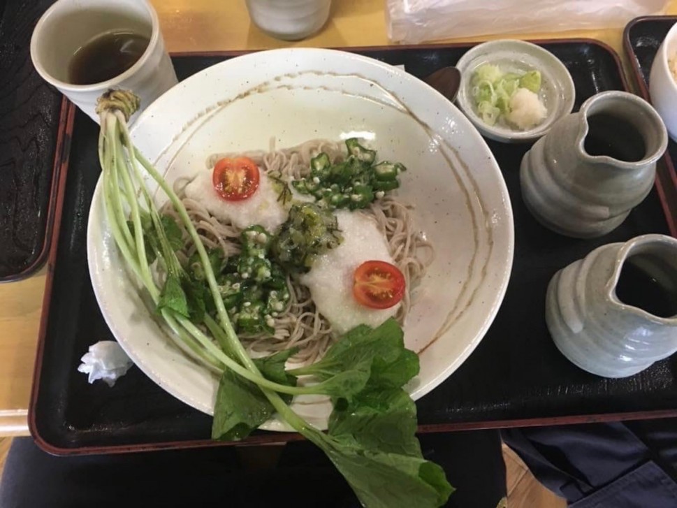 ぶっかけ山葵そば