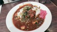 カシミールチキンカレー + ほうれん草 6辛