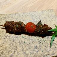 牛サガリステーキ串 辛味噌ダレ