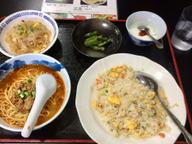 炒飯セット(ミニ担々麺) 特に無し
