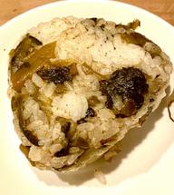 辛菜おにぎり