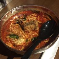 かるびラーメン 3辛を「秘伝粉」で味変