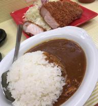 ロースカツカレー