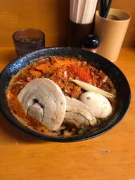 蠍特製ラーメン 麺中盛200g 辛さ鬼増し シビレ増し増し 辛さ鬼増し シビレ増し増し