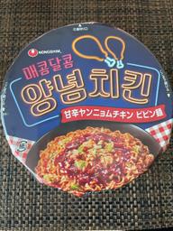 甘辛ヤンニョムチキン  ビビン麺
