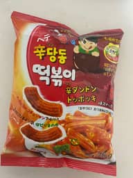 辛ダンドントッポキ味スナック