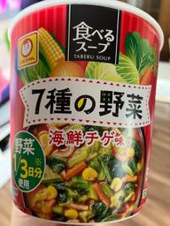 食べるスープ 7種の野菜 海鮮チゲ味