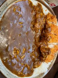 チキンカツハーフ豚しゃぶカレー 10辛