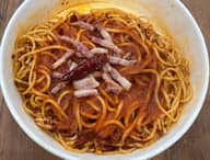 辛辛辛いトマトソースパスタ