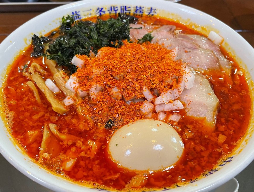 特製背脂煮干しそば 死辛