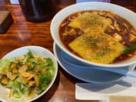 焼きチーズ麻婆麺 倍辛(4辛)