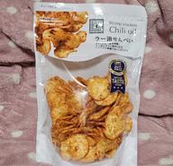 ラー油せんべい