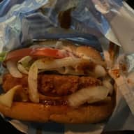 ケバブ風チキンバーガー