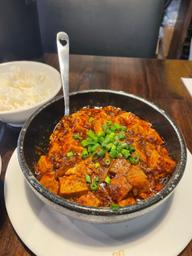 【四川料理 品品香】シャン香麻婆豆腐 羊香麻婆豆腐